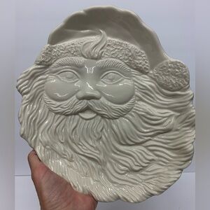 Mikasa Santa’s Porcelain Cookie Plate
